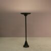 L5420 1930s Brass uplighter floor lamp in Amsterdam School style / Netherlands