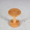 m27922 1960s Pine wooden stool / Rainer Daumiller / Hirtshals Savvaerk, Denmark