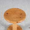 m27922 1960s Pine wooden stool / Rainer Daumiller / Hirtshals Savvaerk, Denmark