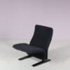 250520 (68) 1970s Concorde Lowback chair by Pierre Paulin for Artifort, Netherlands