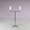 m27984 1950s XL cast iron Brutalist candle holders Netherlands