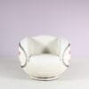 m28016 1980s Pop art style lounge chair in baseball shape / China