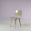 2506 2 (50) m28035 1950s Olive coloured Revolt chair, metal base with ciranol seat and back Friso Kramer Ahrend de Cirkel, Netherlands
