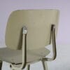 2506 2 (50) m28035 1950s Olive coloured Revolt chair, metal base with ciranol seat and back Friso Kramer Ahrend de Cirkel, Netherlands