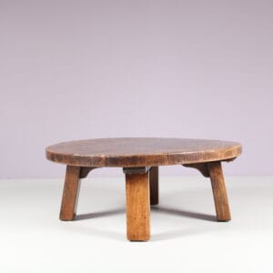 1970s Brutalist coffee table from the Netherlands