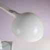 L5400 1970s Floor lamp model 2164 "Flex" in white metal and plastic / Elio Martinelli / Martinelli, Italy