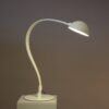 L5400 1970s Floor lamp model 2164 "Flex" in white metal and plastic / Elio Martinelli / Martinelli, Italy