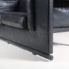 m28051 1980s Black leather 2-seater sofa Paolo Piva De Sede, Switzerland