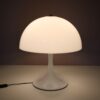 L5346 1970s Mushroom table lamp in metal with plexiglass shade Raak, Netherlands