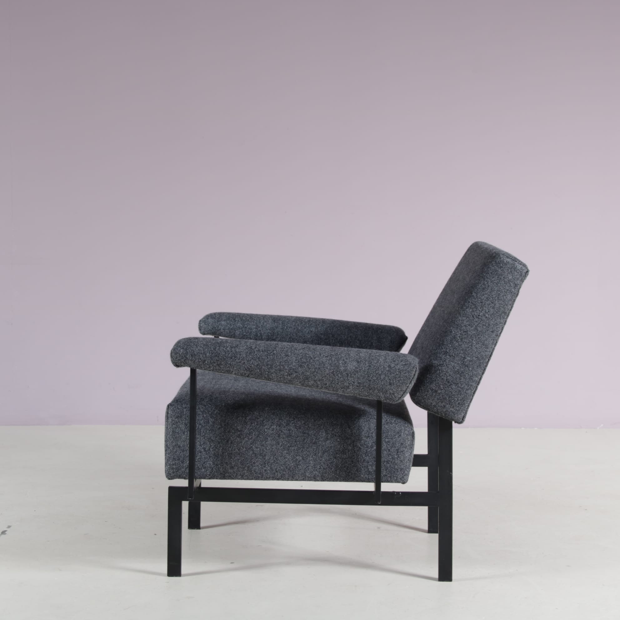 m27943 1950s Japanese series lounge chair by Cees Braakman for Pastoe, the Netherlands