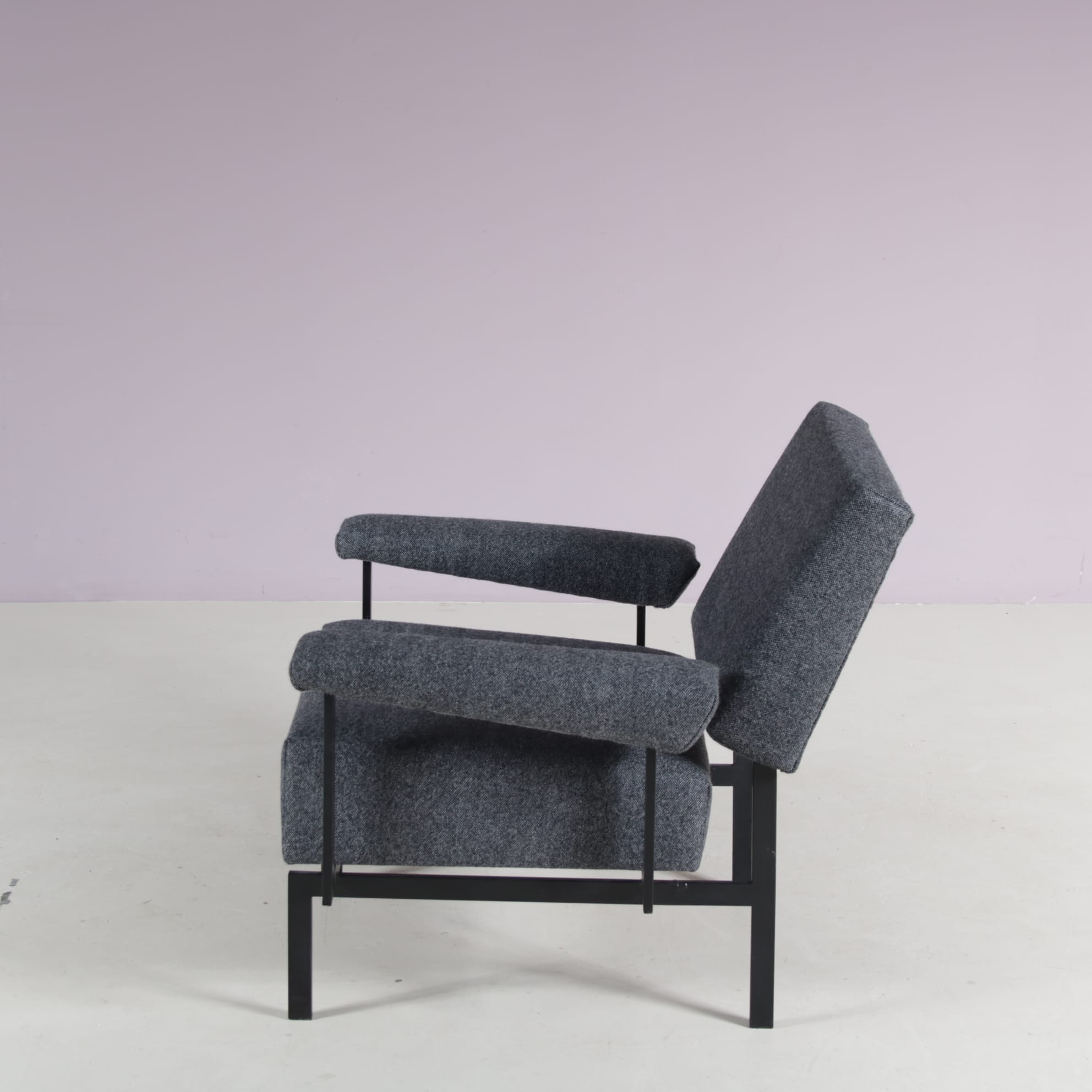 m27943 1950s Japanese series lounge chair by Cees Braakman for Pastoe, the Netherlands