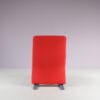 m27987 1970s Highback "Concorde" chair on aluminium base with new upholstery / Pierre Paulin / Artifort, Netherlands