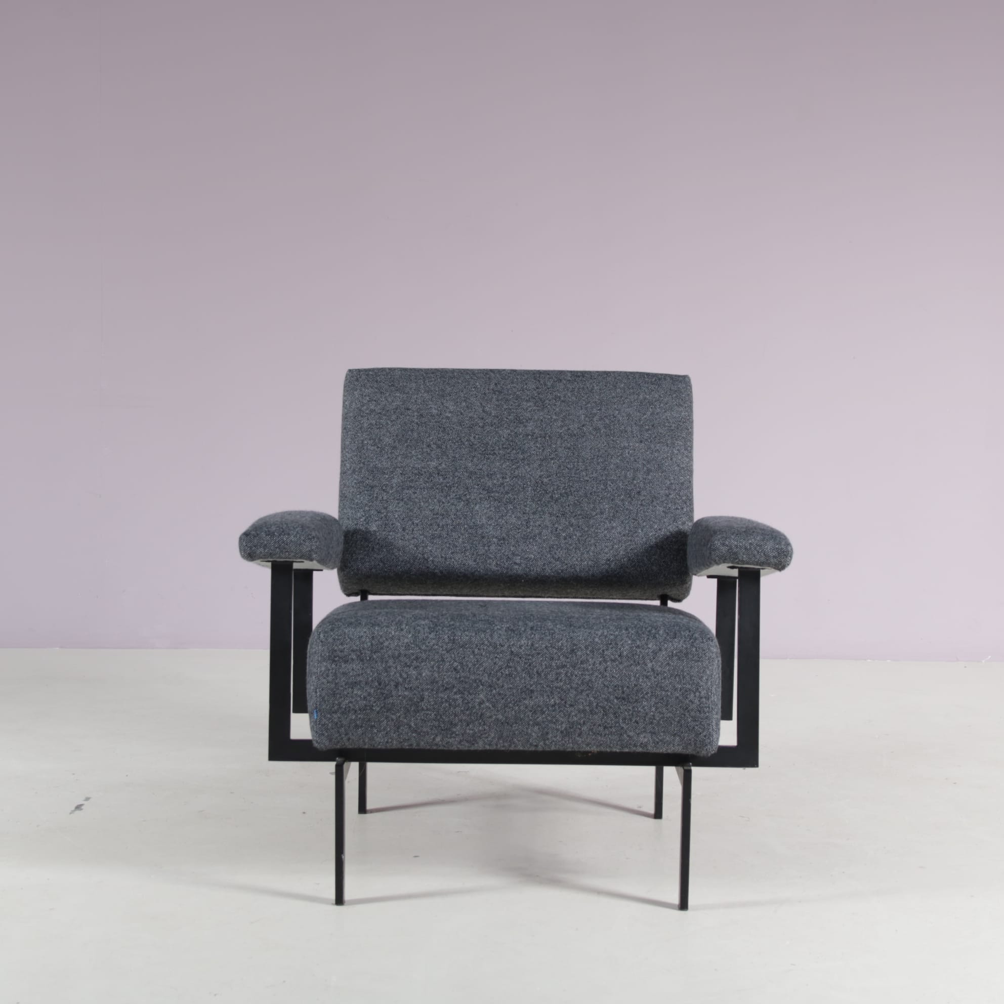m27943 1950s Japanese series lounge chair by Cees Braakman for Pastoe, the Netherlands