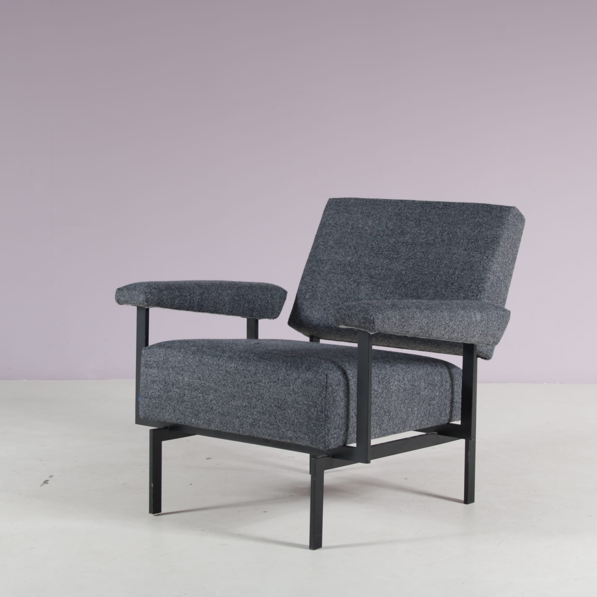 m27943 1950s Japanese series lounge chair by Cees Braakman for Pastoe, the Netherlands