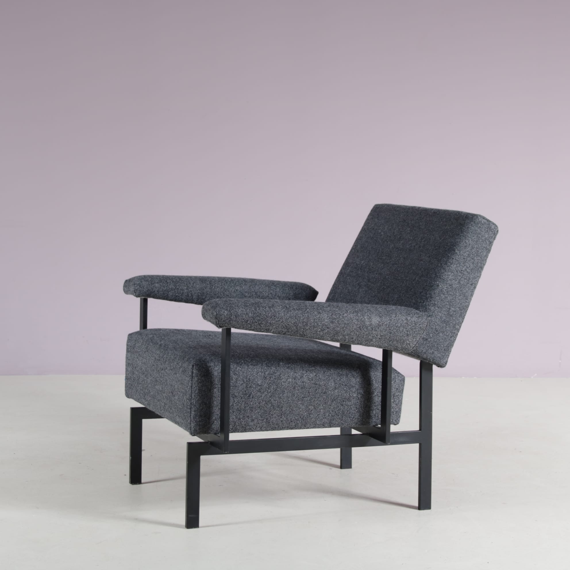 m27943 1950s Japanese series lounge chair by Cees Braakman for Pastoe, the Netherlands