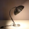 L5386 1950s Bauhaus style desk lamp in chrome metal with aluminium / H. Busquet / Hala, Netherlands