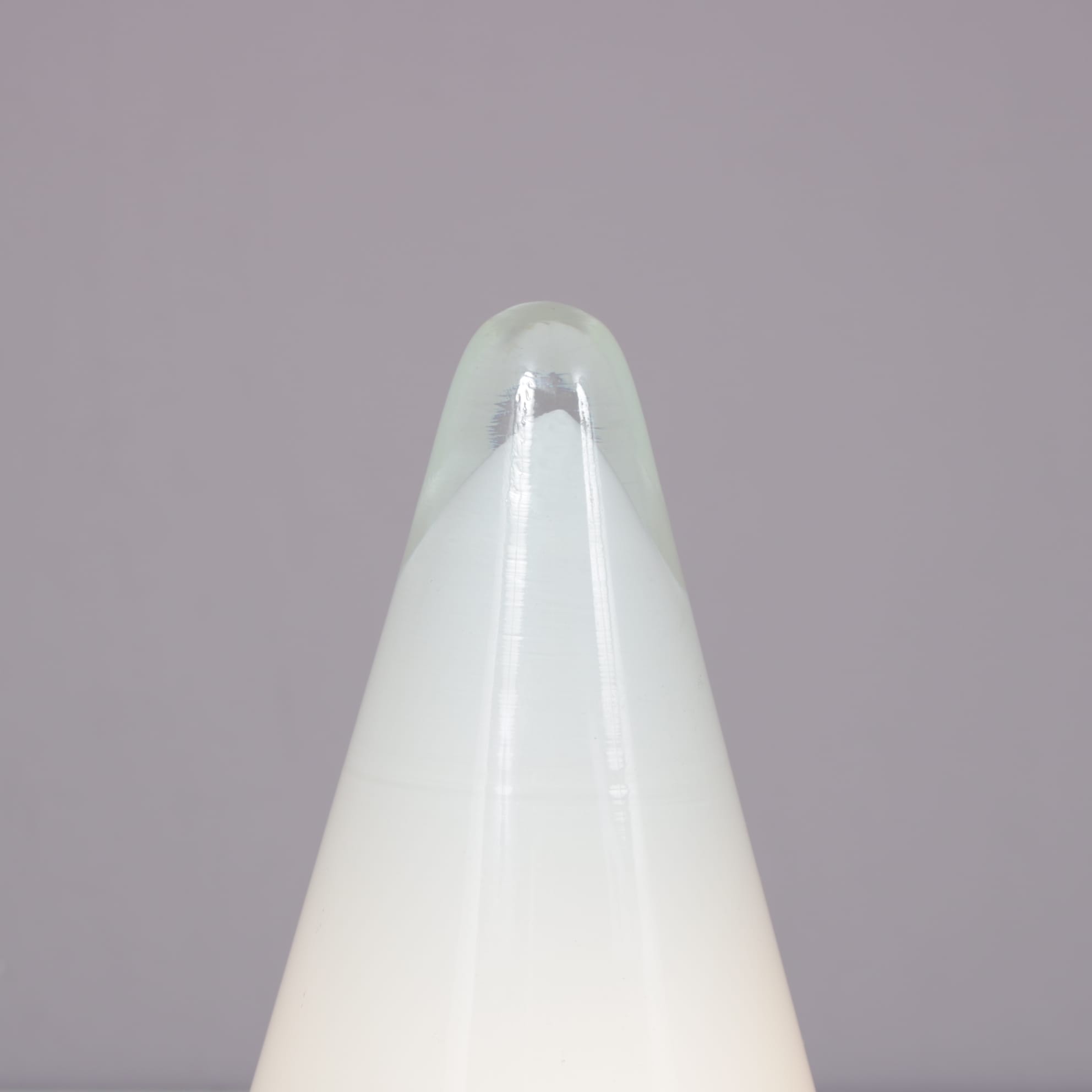 L5478 1990s Glass table lamp model TeePee SCE, France