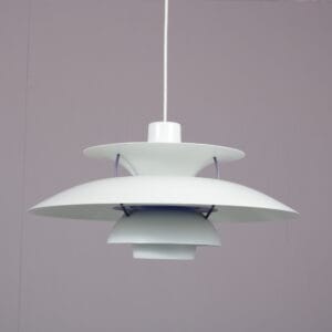 1960s Poul Henningson "PH5" hanging lamp for Louis Poulsen, Denmark