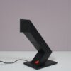 L5450 1980s ZIG ZAG Desk lamp in black plastic / Shui L. D. Chan / New Horizons Dev Co.Ltd, Hong-Kong
