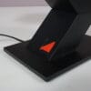 L5450 1980s ZIG ZAG Desk lamp in black plastic / Shui L. D. Chan / New Horizons Dev Co.Ltd, Hong-Kong