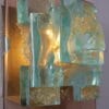 1960s Wall lamp with thick pieces of glass by Cosack, Germany