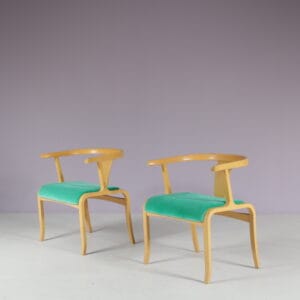 m21037H 1960s Rare OfficeSide Chair Attributed to Toshiyuki Kita for Tendo, Japan