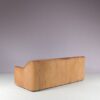 INC225 1970s Brown leather 3-seater sofa DS44 / De Sede, Switzerland