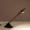 L5493 1980s Black metal desk lamp model Plano Dijkstra, Netherlands