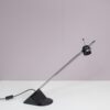 L5493 1980s Black metal desk lamp model Plano Dijkstra, Netherlands
