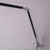 L5442-3 1980s Tolomeo wall lamp in black metal with chrome, recent edition Artemide, Italy