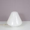 L5489 1970s Murano glassmushroom table lamp Venini, Italy