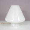 L5489 1970s Murano glassmushroom table lamp Venini, Italy