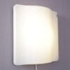 L5495 1970s Plexiglass Wave (5360) Wall lamp iGuzzini, Italy