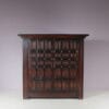 m28161 1960s Brutalist highboard cabinet / Spain