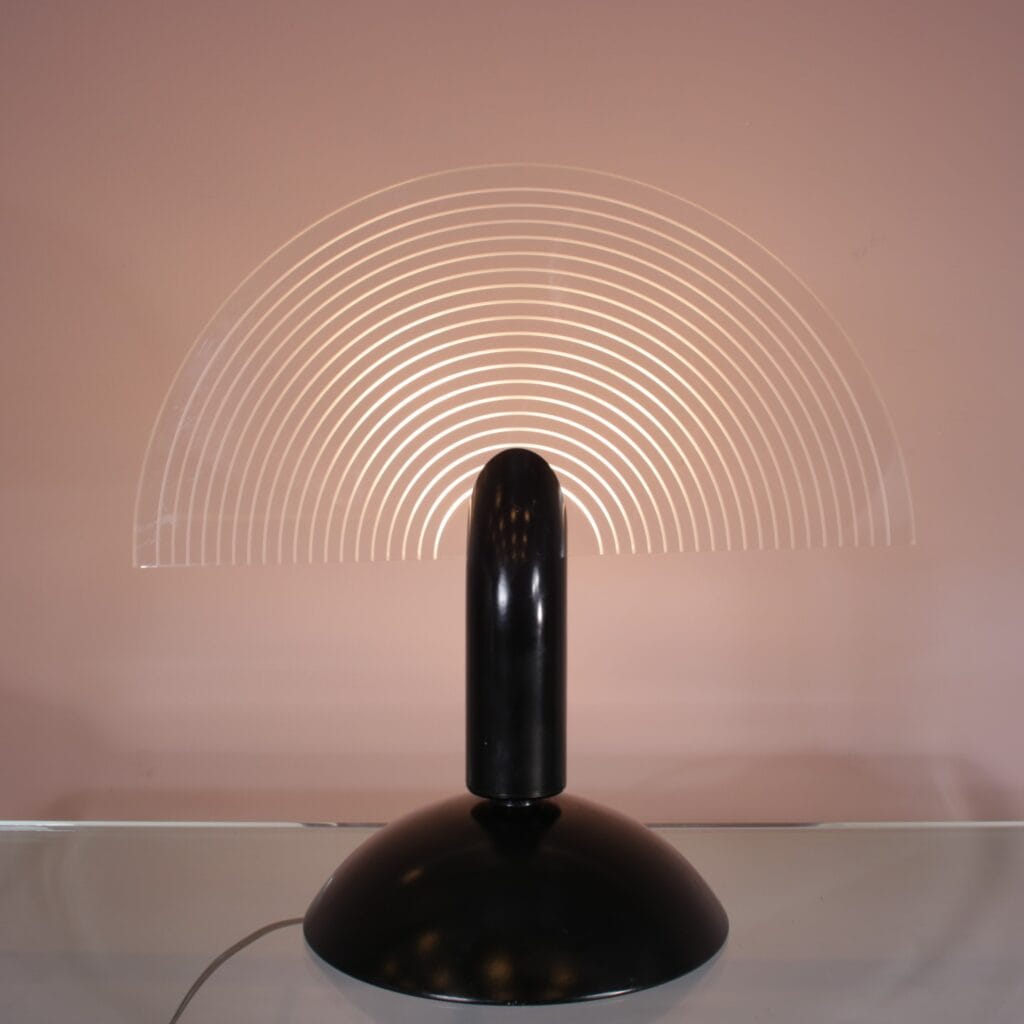 1980s Memphis style table lamp by Pola Design, Netherlands