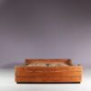 m28190 1970s Pine wooden double bed from Finland