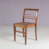 m28207 1950s Side chair in beech wood / René Gabriel / France