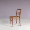 m28207 1950s Side chair in beech wood / René Gabriel / France