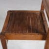 m28207 1950s Side chair in beech wood / René Gabriel / France