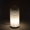 L5527 1980s Coba Blown Glass Table Lamp R. Pamio & R. Toso Leucos, Italy