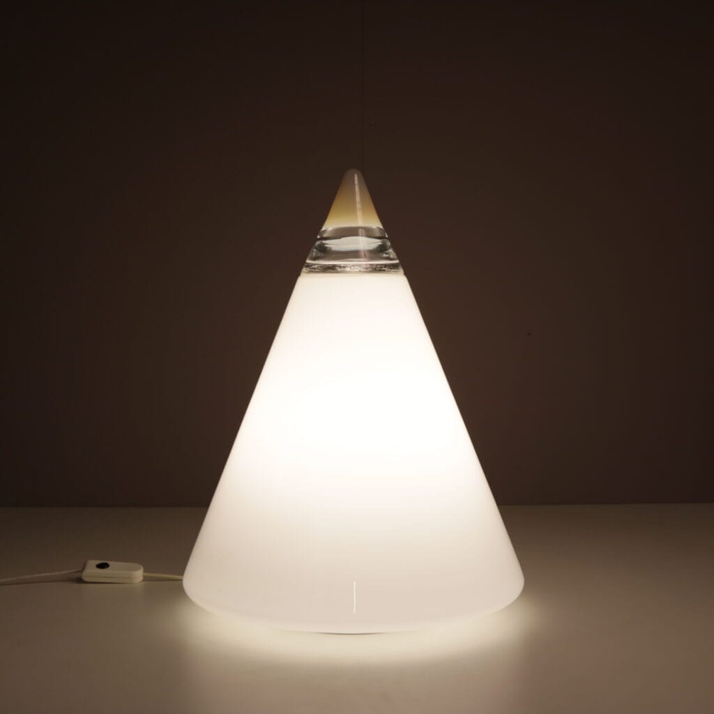 1970s "Rio" Table lamp by Giusto Toso for Leucos, Italy