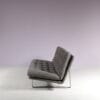 m28146 1970s 3-Seater sofa on chrome base with new fabric upholstery Kho Liang Ie Artifort, Netherlands