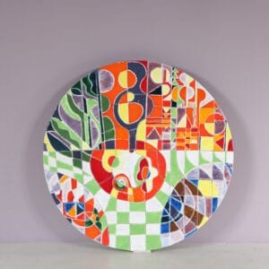 m28049 1970s Ceramics artwork from the Netherlands, from the ABN Amro bank building