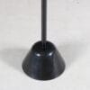 m28203 1980s Metal with black plastic towel hanger Achille Castiglioni Zanotta, Italy