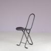 m28222-3 1980s Dafne Folding chair by Gastone Rinaldi for FlyLine, Italy