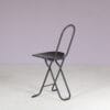 m28222-3 1980s Dafne Folding chair by Gastone Rinaldi for FlyLine, Italy