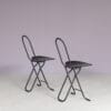 m28222-3 1980s Dafne Folding chair by Gastone Rinaldi for FlyLine, Italy