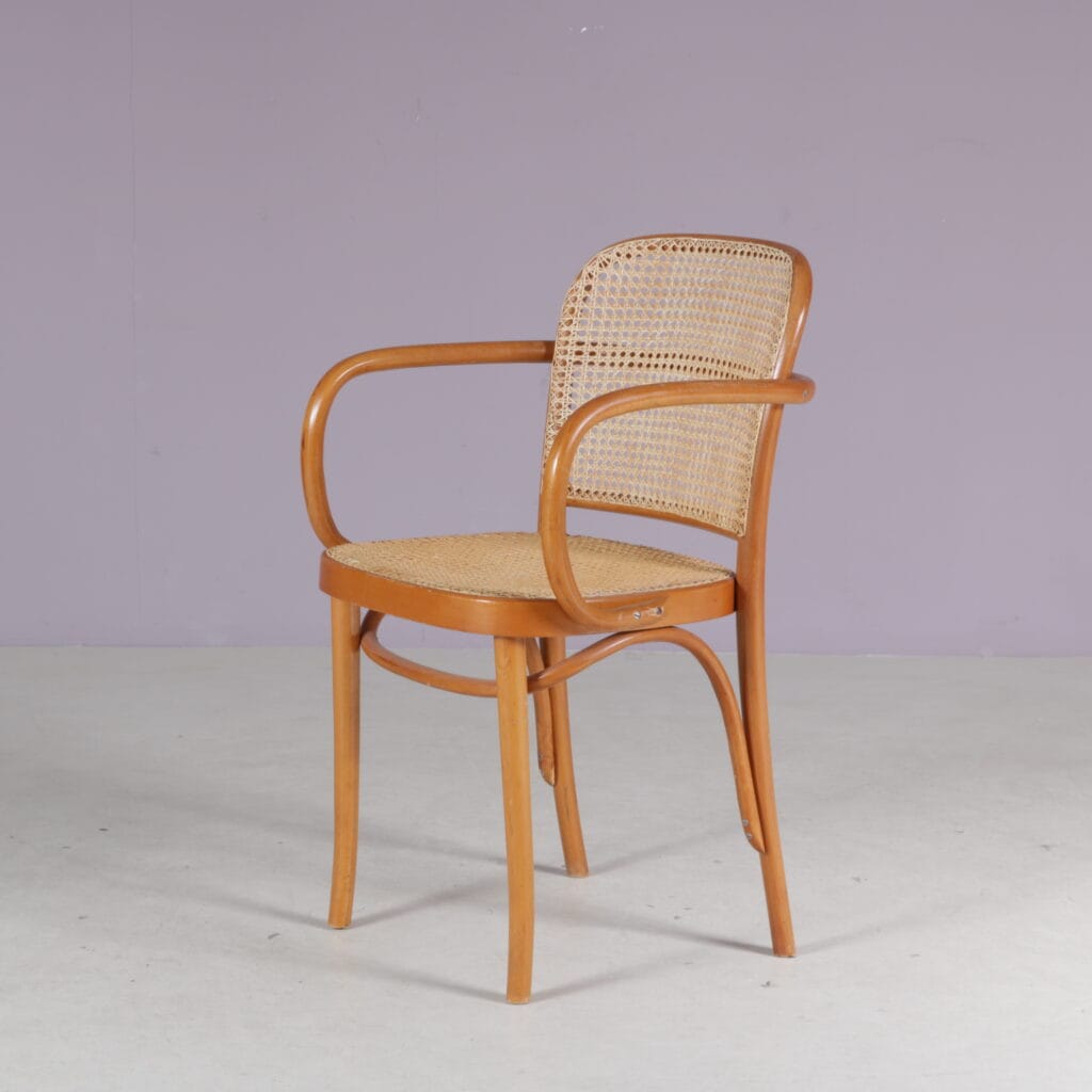 1930s "811" Chair by Josef Hoffmann for Ligna, Czech