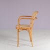 m28273 1930s Nr 811 chair in beech wood with webbing seat and back Josef Hoffmann Ligna, Czech