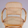 m28273 1930s Nr 811 chair in beech wood with webbing seat and back Josef Hoffmann Ligna, Czech